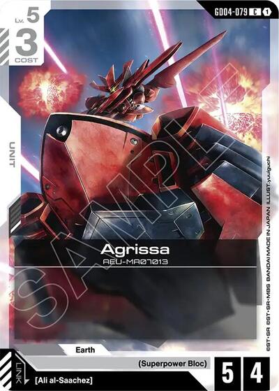 Agrissa card