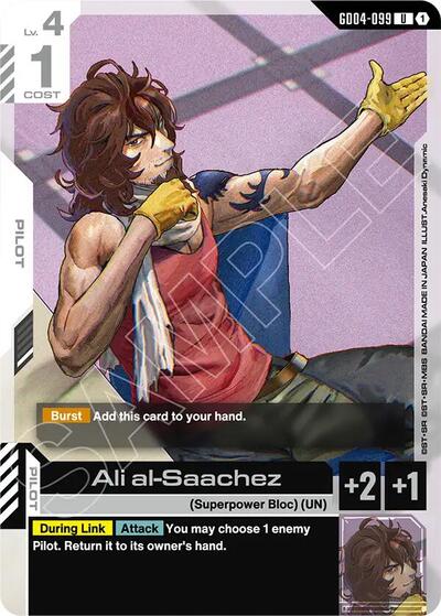 Ali al-Saachez card
