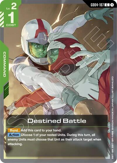 Destined Battle card