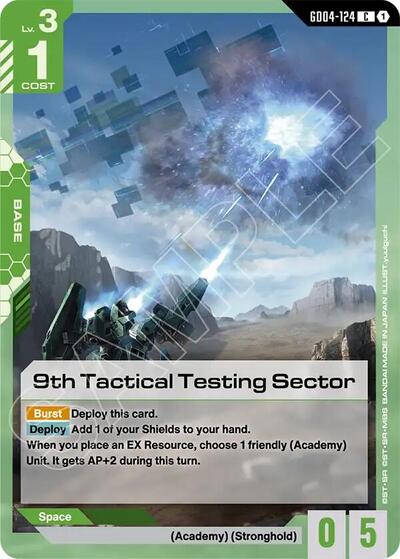 9th Tactical Testing Sector card
