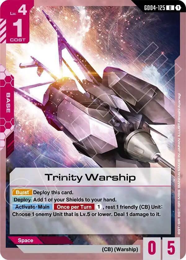 Trinity Warship - Phantom Aria - Gundam Card Game - TCGplayer.com