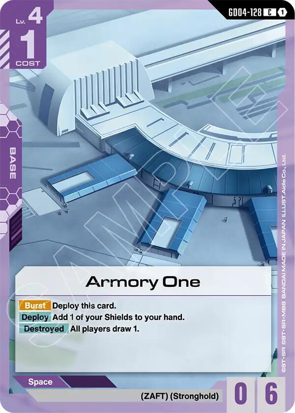 Armory One - Phantom Aria - Gundam Card Game