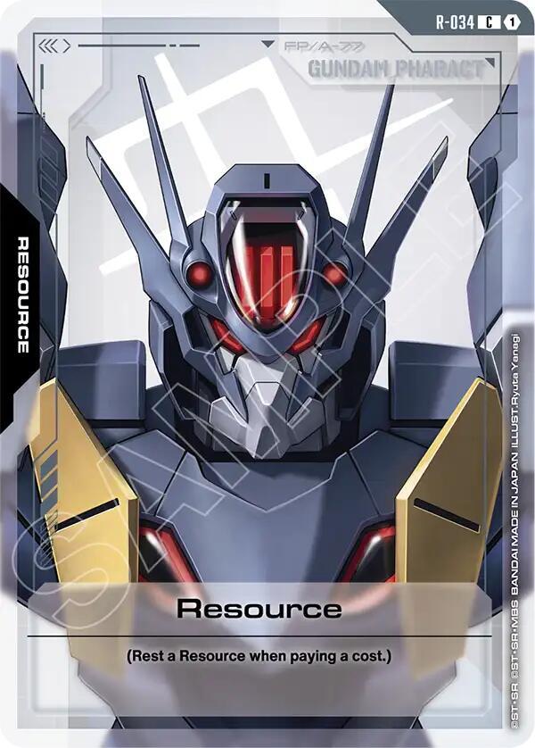 Resource (R-034) - Phantom Aria - Gundam Card Game - TCGplayer.com
