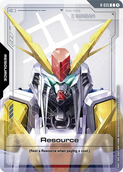 Resource (R-035) card