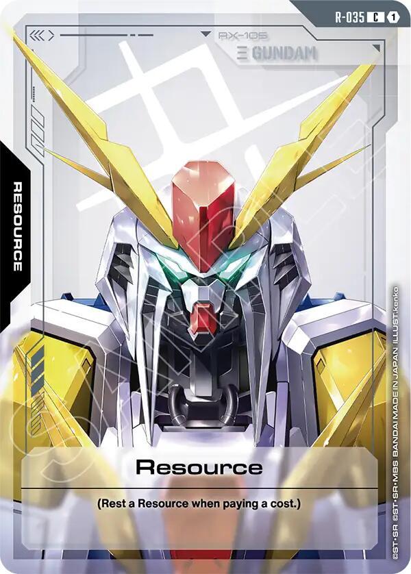 Resource (R-035) - Phantom Aria - Gundam Card Game - TCGplayer.com