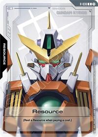 Resource (R-036) - Gundam Phantom Aria trading card