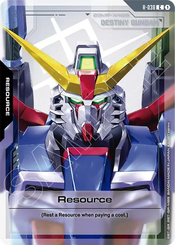 Resource (R-038) - Phantom Aria - Gundam Card Game - TCGplayer.com
