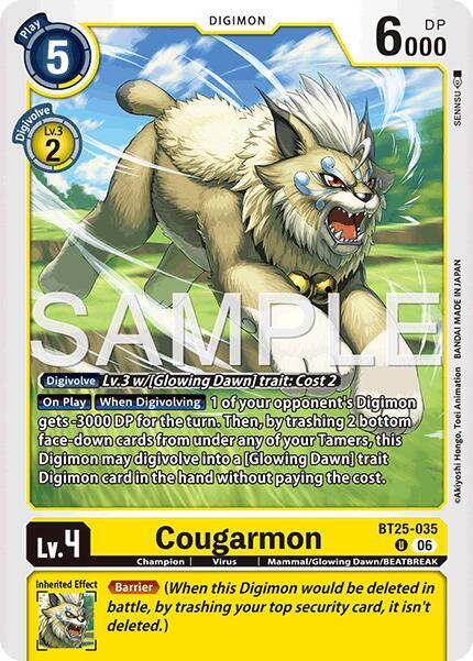 Cougarmon - Dual Revolution - Digimon Card Game - TCGplayer.com