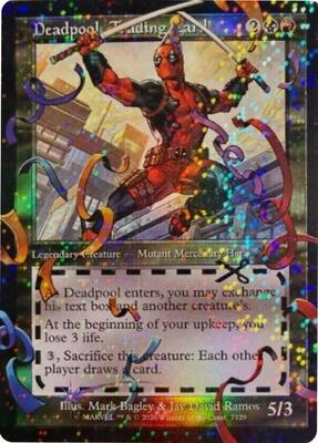 Deadpool, Trading Card
