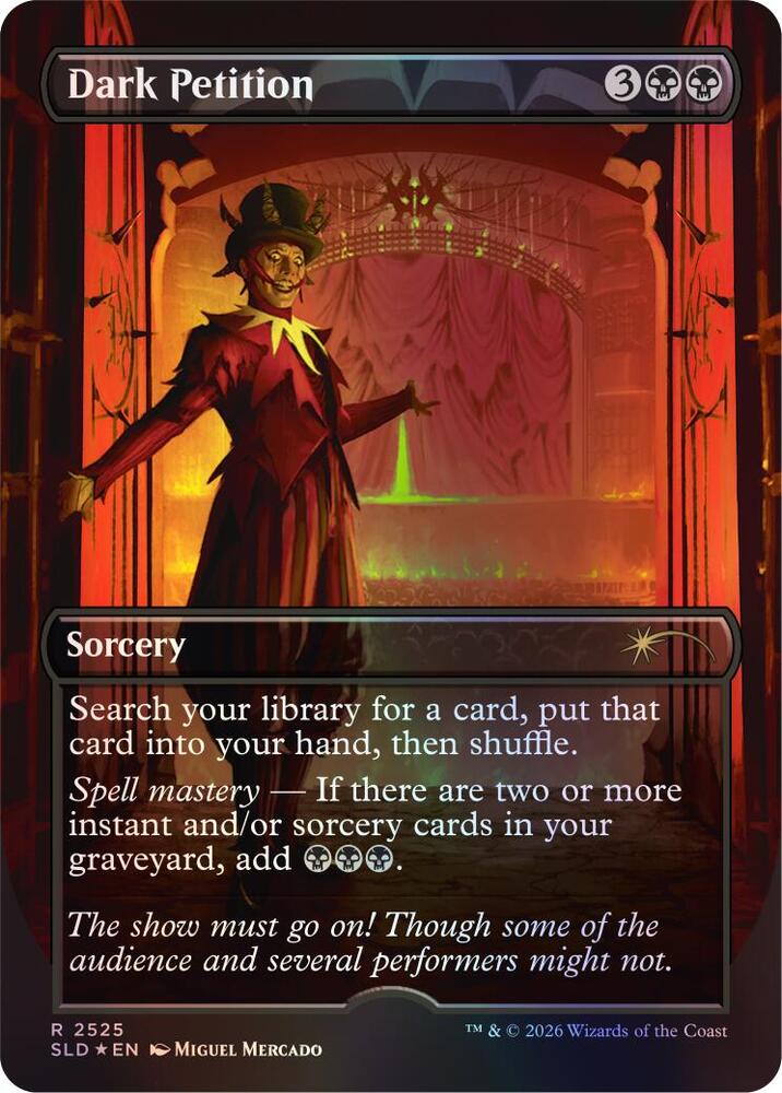 Dark Petition - Secret Lair Drop Series - Magic: The Gathering