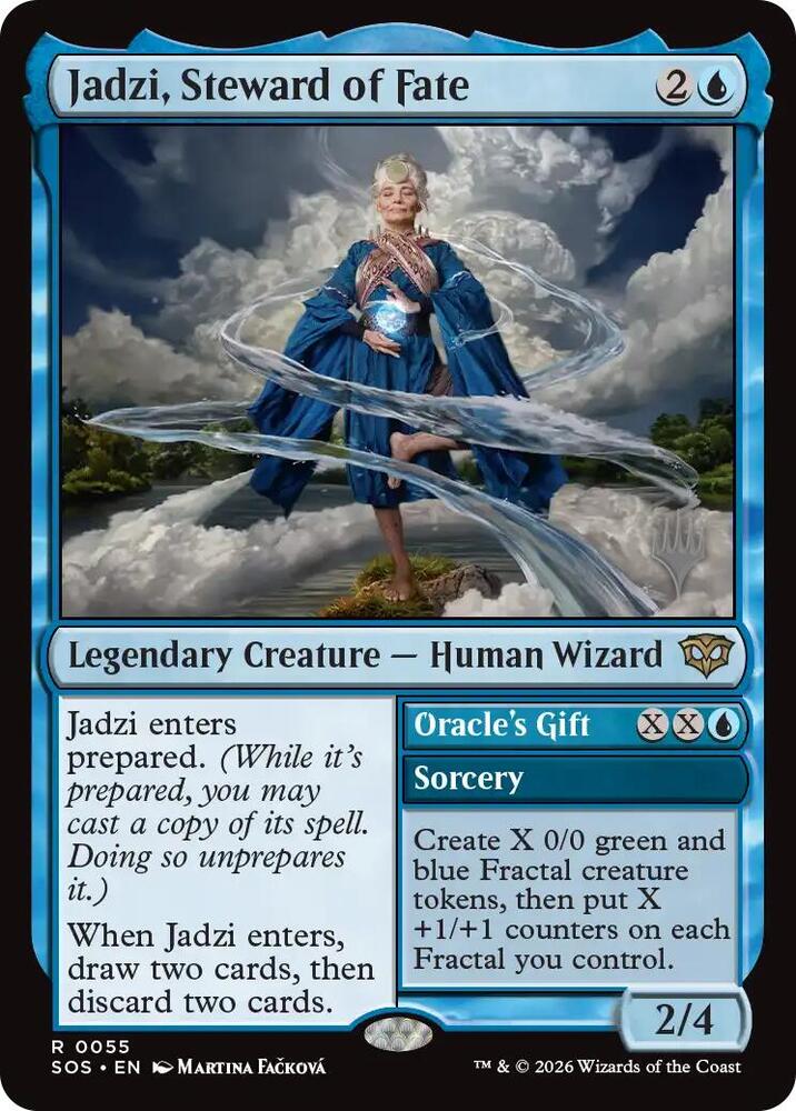 ☆Magic☆ Jadzi, Steward of Fate - Promo Pack: Secrets of Strixhaven - Magic