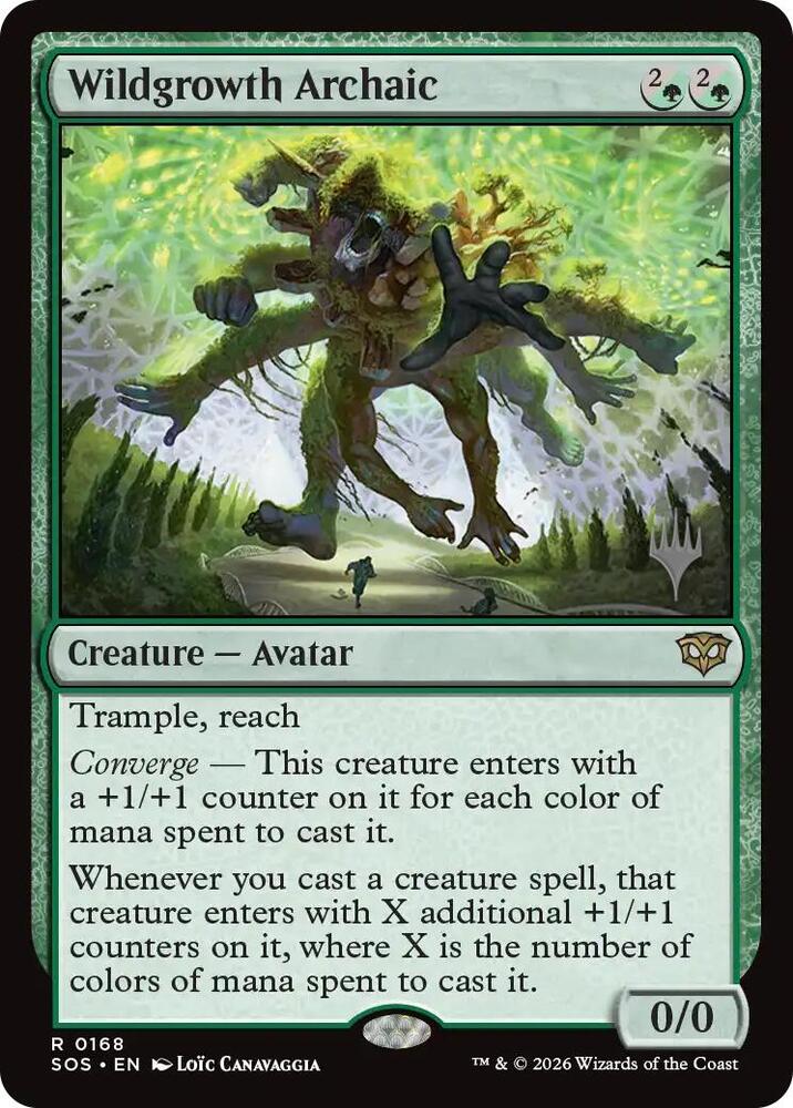 Wildgrowth Archaic - Promo Pack: Secrets of Strixhaven - Magic