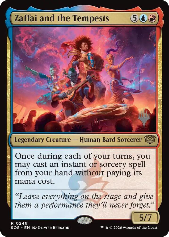 Zaffai and the Tempests - Promo Pack: Secrets of Strixhaven