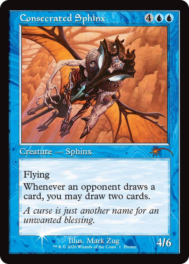 Consecrated Sphinx (Retro Frame) - MagicFest Cards - Magic: The
