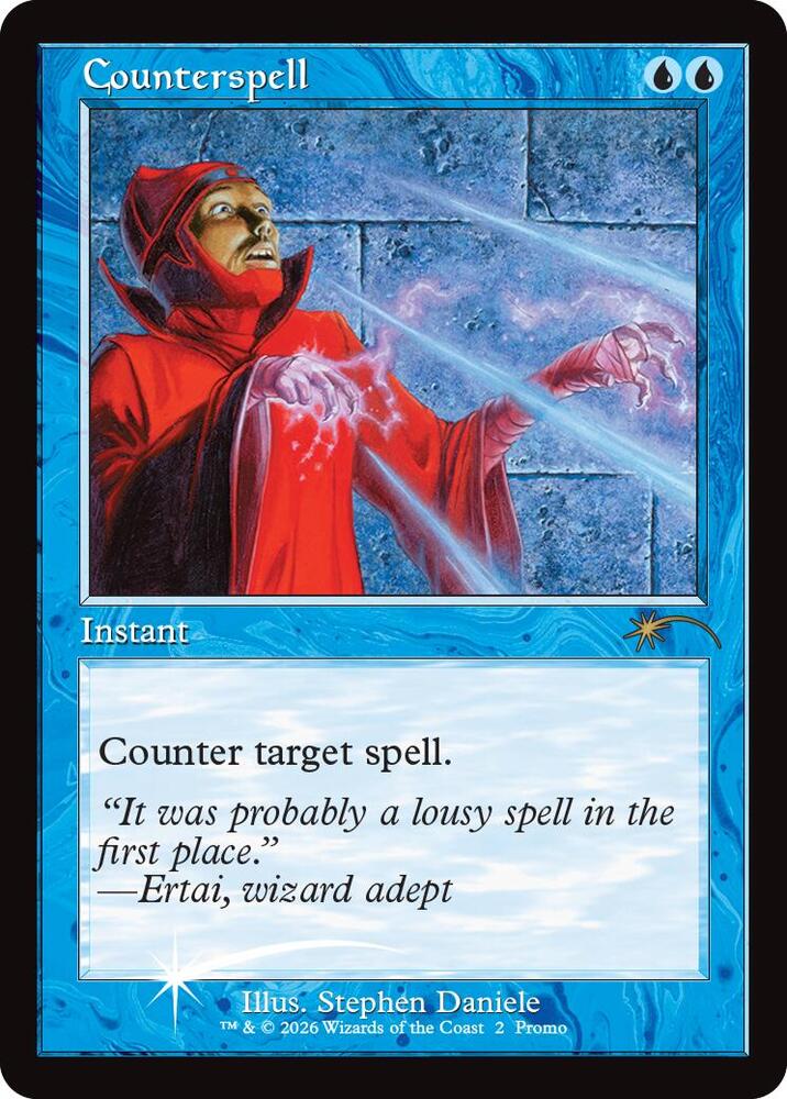 MTG　Counterspell MMQ Retro-Frame foil Counterspell (Retro Frame) - MagicFest Cards - Magic: The