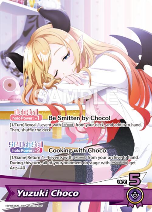 Yuzuki Choco (OSR) - Enchant Regalia - hololive OFFICIAL CARD GAME ...