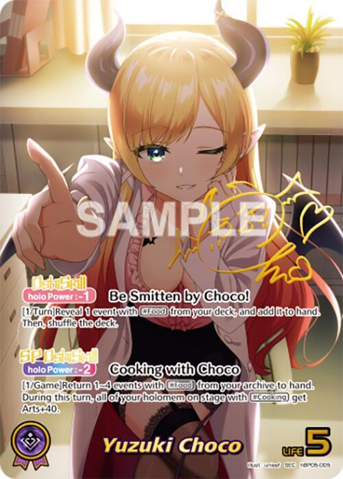 Yuzuki Choco (SEC) - Enchant Regalia - hololive OFFICIAL CARD GAME ...