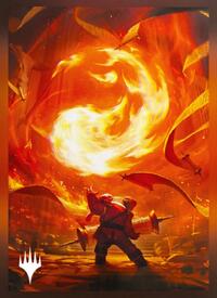 GameGenic Card Sleeves Magic: The Gathering Secrets of Strixhaven Premium Art Sleeves - Mountain