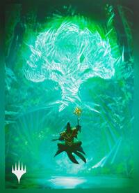 GameGenic Card Sleeves Magic: The Gathering Secrets of Strixhaven Premium Art Sleeves - Forest