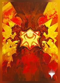 GameGenic Card Sleeves Magic: The Gathering Secrets of Strixhaven Premium Art Sleeves - Lorehold