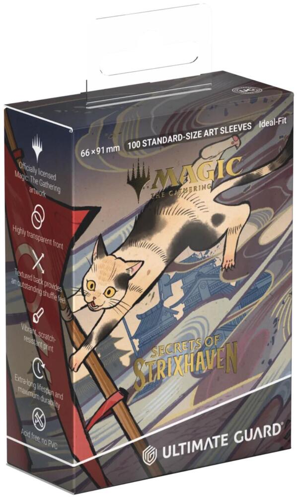 mtg strixhaven card sleeves Gamegenic MTG Secrets of Strixhaven Premium Art Sleeves main image 1