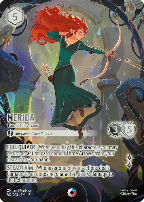 Merida - Formidable Archer (Iconic) - Wilds Unknown - Disney Lorcana