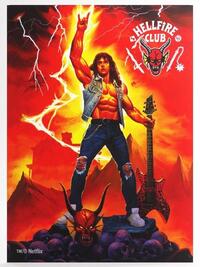 GameGenic Card Sleeves Hellfire Club Premium Art Sleeves - Eddie Munson