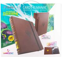 Magic: The Gathering Secrets of Strixhaven Cards Almanac 18-Pocket Slipcase Albu · GameGenic Storage Albums