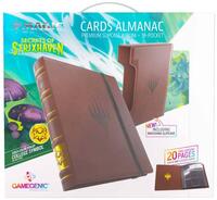 Magic: The Gathering Secrets of Strixhaven Cards Almanac 18-Pocket Slipcase Albu · GameGenic Storage Albums