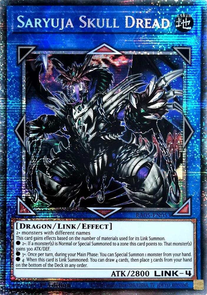 Saryuja Skull Dread (Starlight Rare) - Rarity Collection 5