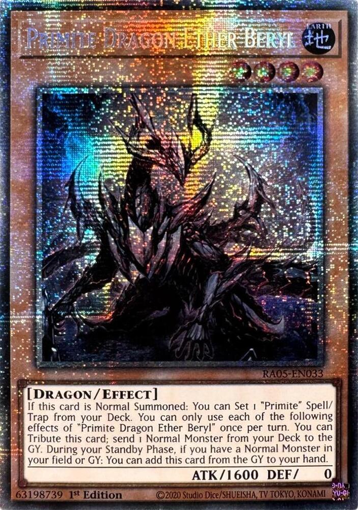 Primite Dragon Ether Beryl (Starlight Rare) - Rarity Collection 5