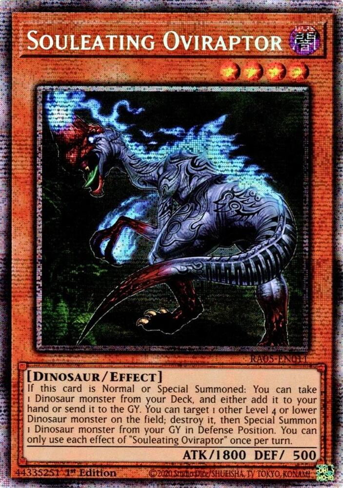 Souleating Oviraptor (Starlight Rare) - Rarity Collection 5 - YuGiOh - TCGplayer.com Souleating Oviraptor (Starlight Rare) - Rarity Collection 5 - YuGiOh - TCGplayer.com