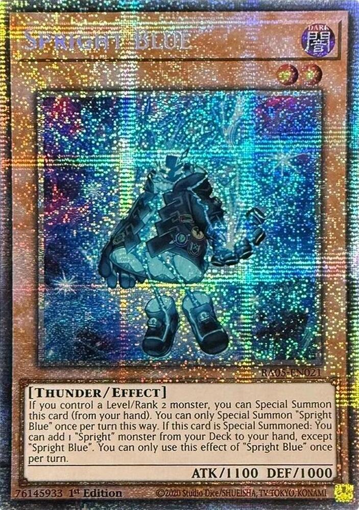 Spright Blue (Starlight Rare) - Rarity Collection 5 - YuGiOh