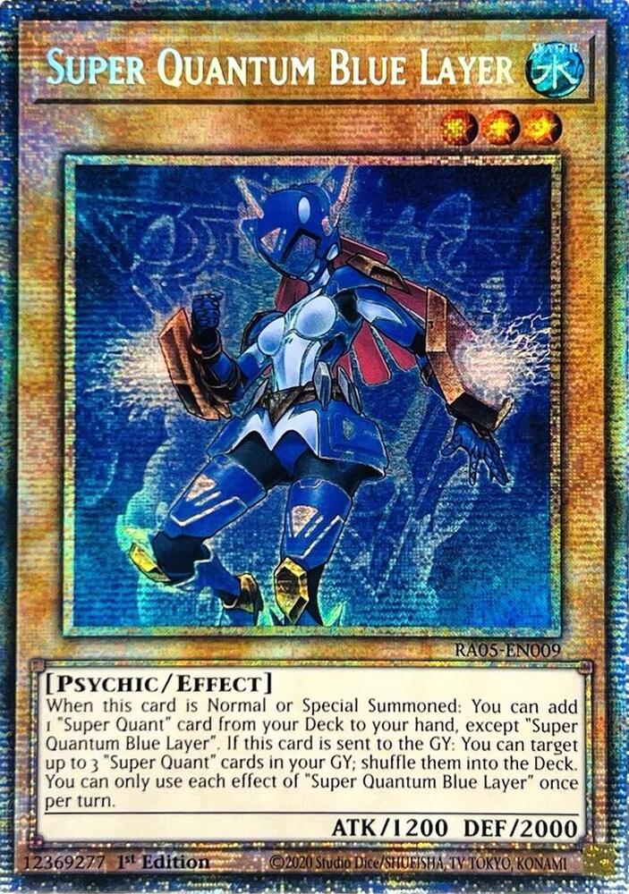 Super Quantum Blue Layer (Starlight Rare) - Rarity Collection 5