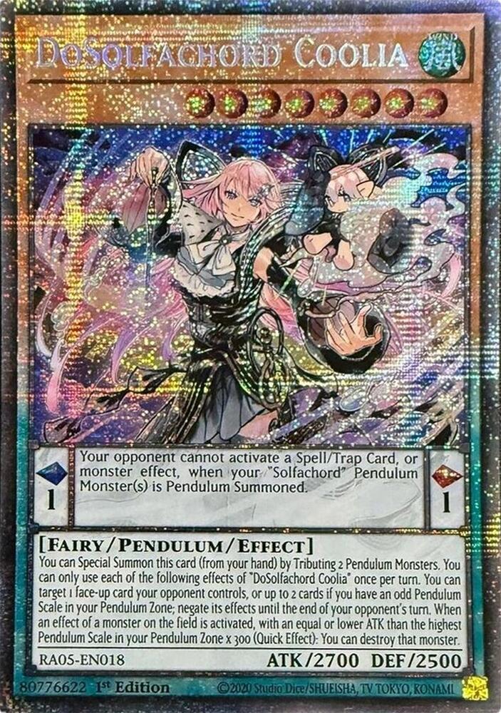 DoSolfachord Coolia (Starlight Rare) - Rarity Collection 5