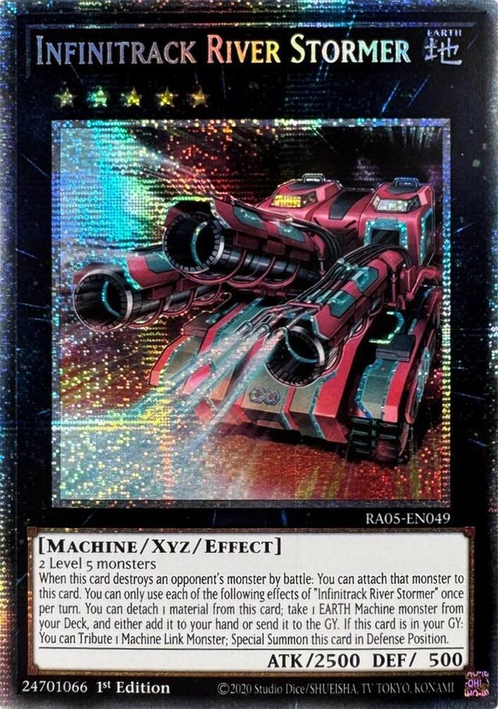 Infinitrack River Stormer (Starlight Rare) - Rarity Collection 5 - YuGiOh