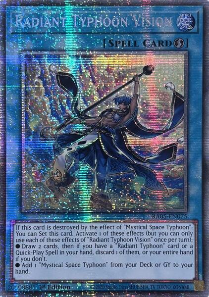 Radiant Typhoon Vision - Rarity Collection 5 - yugioh