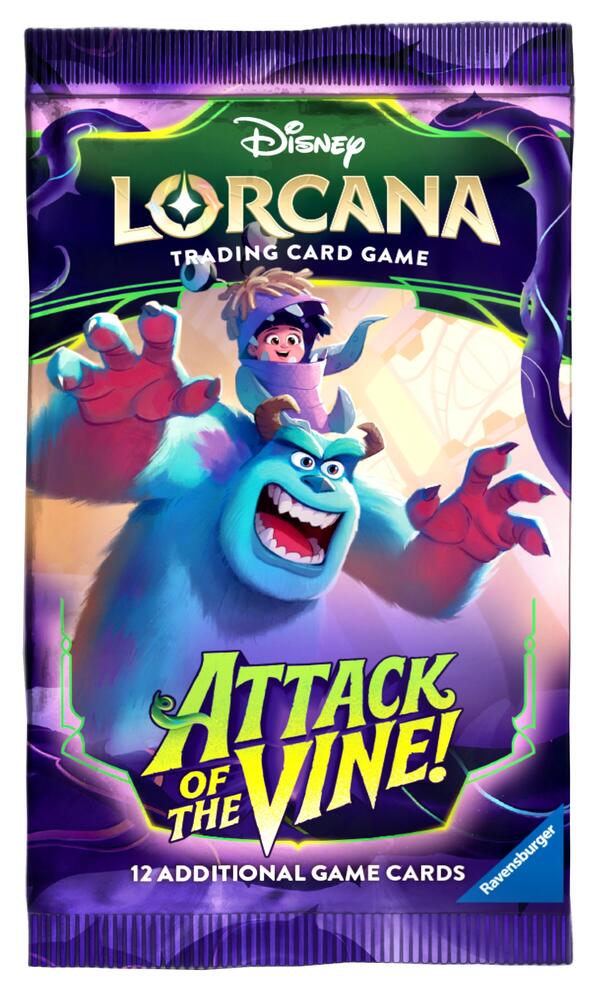 Disney Lorcana: Attack of the Vine! Booster Pack - Attack of the