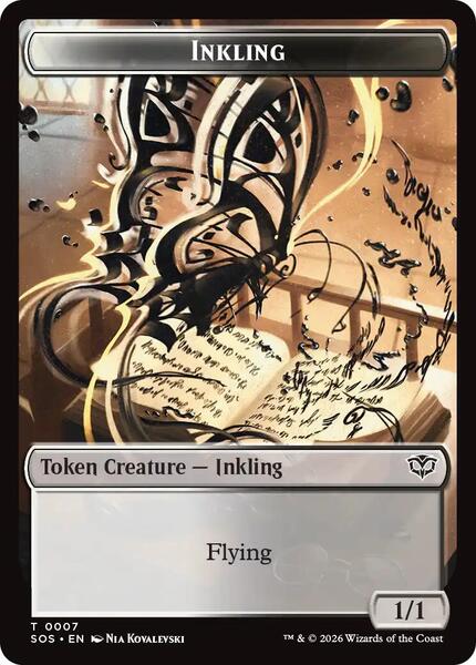 Inkling (0007) // Spirit (0011) Double-Sided Token - Secrets of Strixhaven - Magic: The Gathering - TCGplayer.com Inkling (0007) // Spirit (0011) Double-Sided Token - Secrets of Strixhaven - Magic: The Gathering - TCGplayer.com