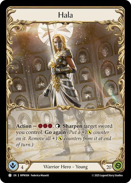 Hala - Mastery Pack Warrior - Flesh and Blood TCG - TCGplayer.com