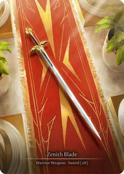 Zenith Blade (Marvel) - Mastery Pack Warrior - Flesh and Blood TCG