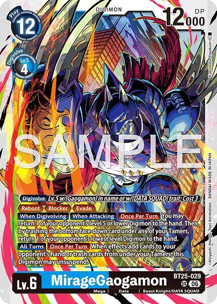 MirageGaogamon - Dual Revolution - Digimon Card Game - TCGplayer.com