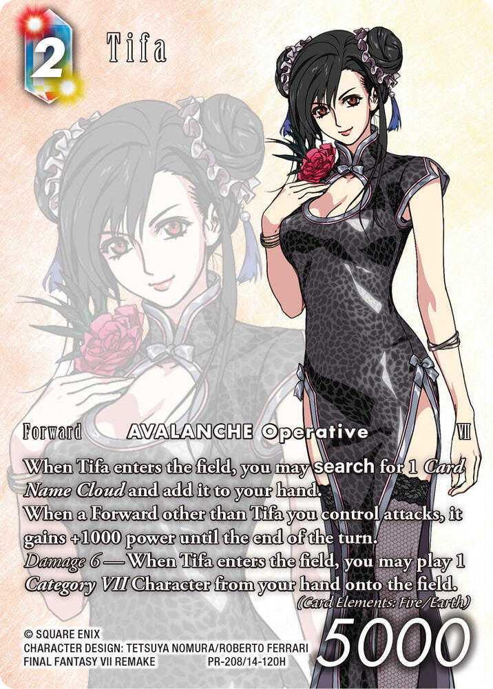 Tifa - PR-208/14-120H - FF: Promo Cards - Final Fantasy TCG