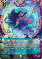 What Else Can I Do? (Enchanted) - Wilds Unknown - Disney Lorcana