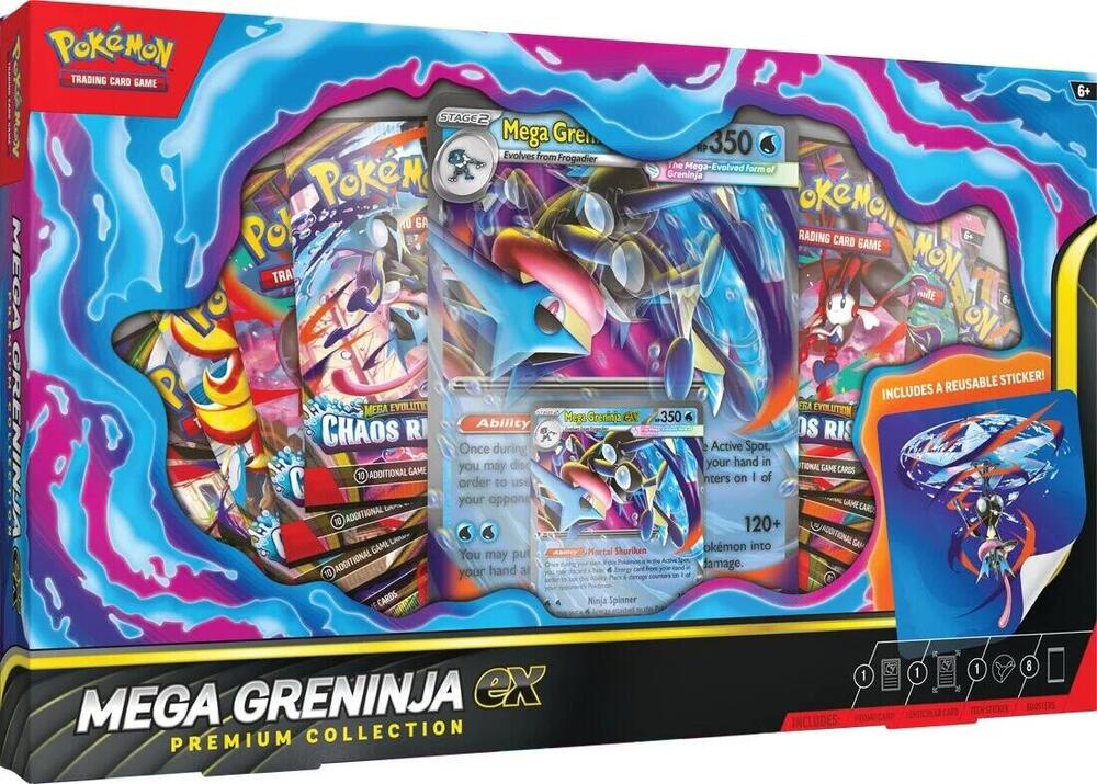 Mega Greninja ex Premium Collection - Miscellaneous Cards