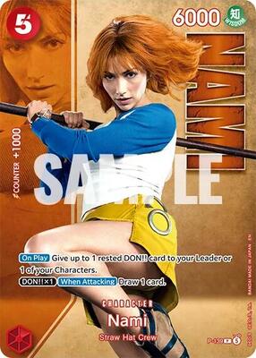Nami - P-139 (Premium Card Collection -Live Action Edition Vol.2 Straw Hat Crew-)