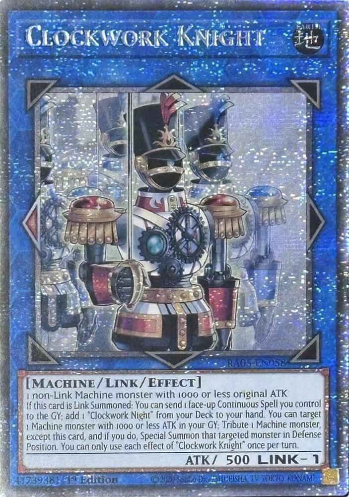 Clockwork Knight (Starlight Rare) - Rarity Collection 5 - YuGiOh