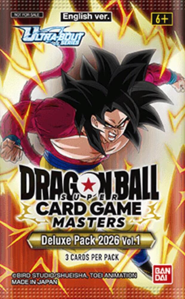 Deluxe Pack 2026 Vol.1 - Tournament Promotion Cards - Dragon Ball