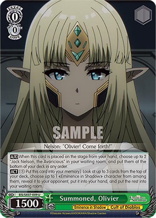 Summoned, Olivier