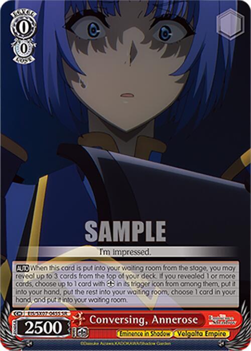 Conversing, Annerose (SR)